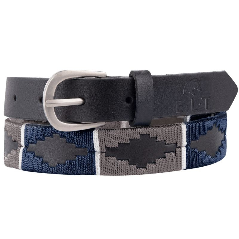Gürtel Gemma Polo Marineblau/Grau