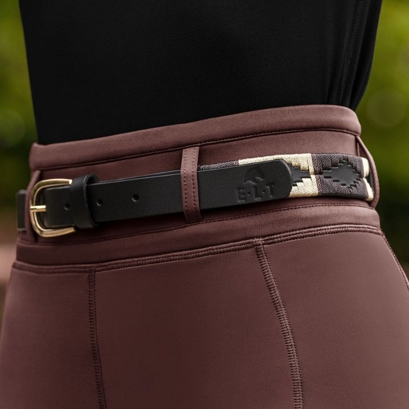 Gürtel Gemma Polo Braun/Beige