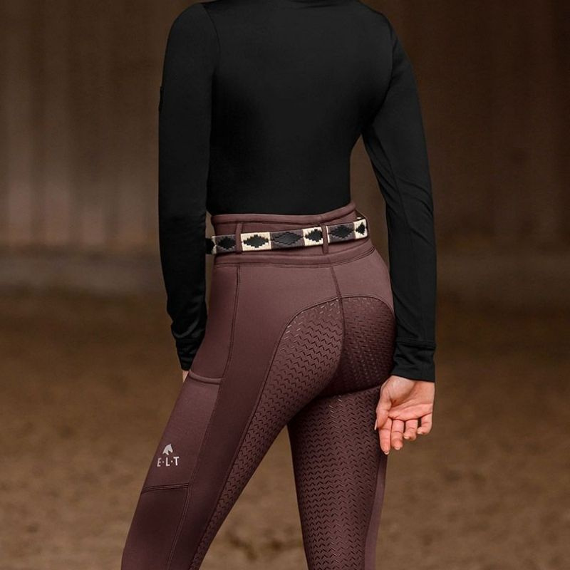 Gürtel Gemma Polo Braun/Beige