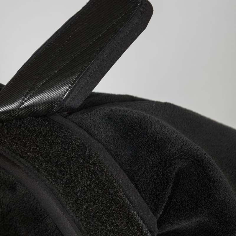 Hunde-Trockenmantel Bay Low Tail Schwarz