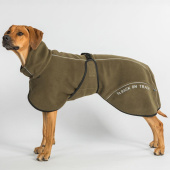 Hunde-Fleecemantel Bay Low Tail Olivgrün Hunde-Fleecemantel Bay Low Tail Olivgrün