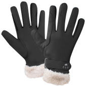Winterreithandschuhe St. Moritz Schwarz Winterreithandschuhe St. Moritz Schwarz