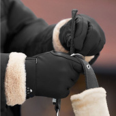 Winterreithandschuhe St. Moritz Schwarz Winterreithandschuhe St. Moritz Schwarz