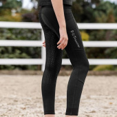 Reitleggings Kinder/Junior Ella Glam Full Grip Schwarz Reitleggings Kinder/Junior Ella Glam Full Grip Schwarz