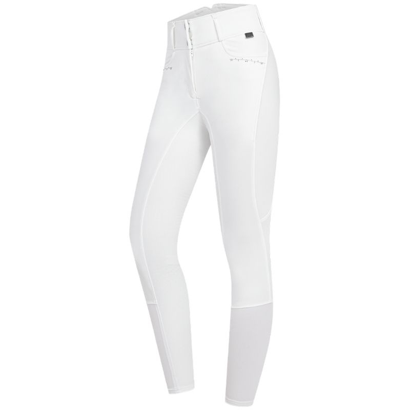 Reithose Mathilda Glam Full Grip Weiß