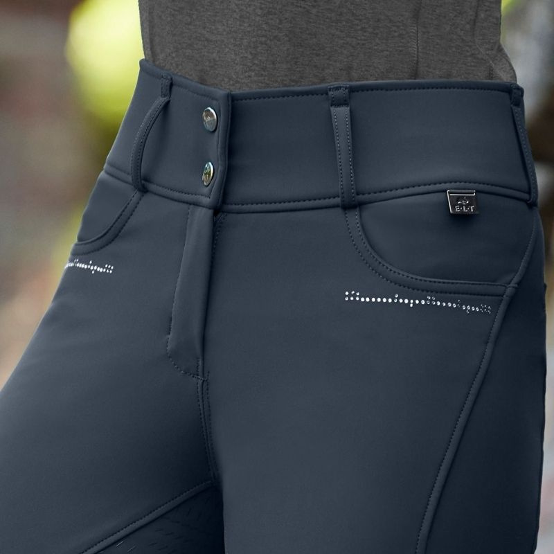 Reithose Mathilda Glam Full Grip Marineblau