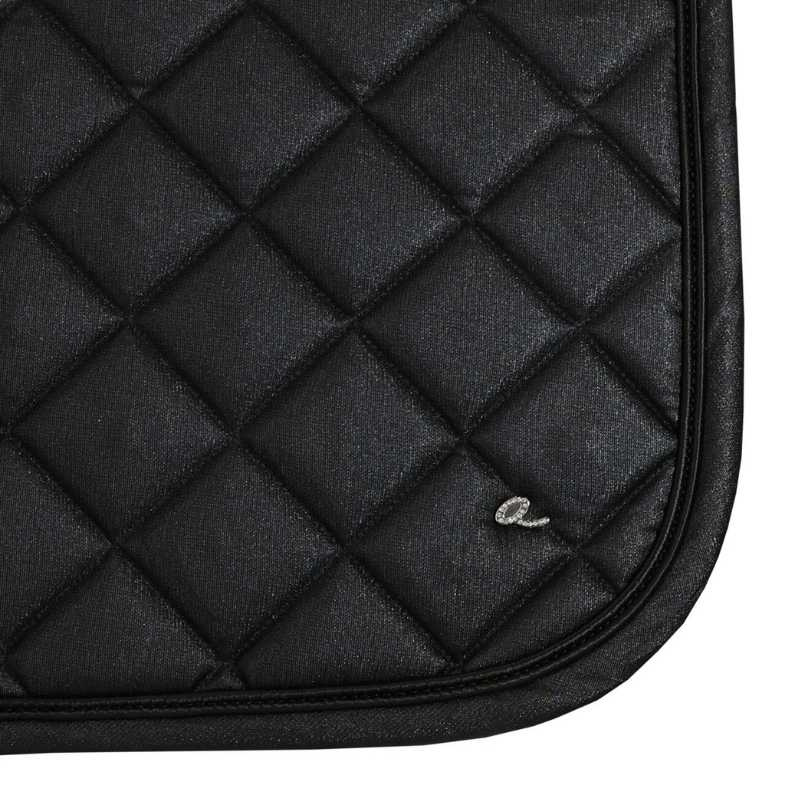 Dressurschabracke Glitter Collection Schwarz
