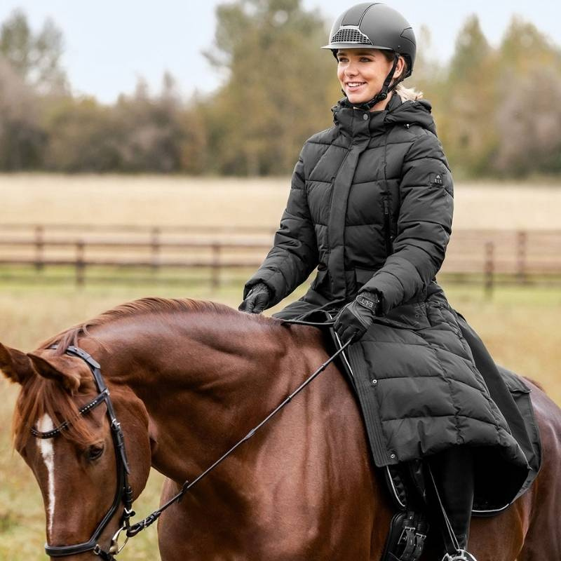 Reitmantel Saphira Advanced Schwarz