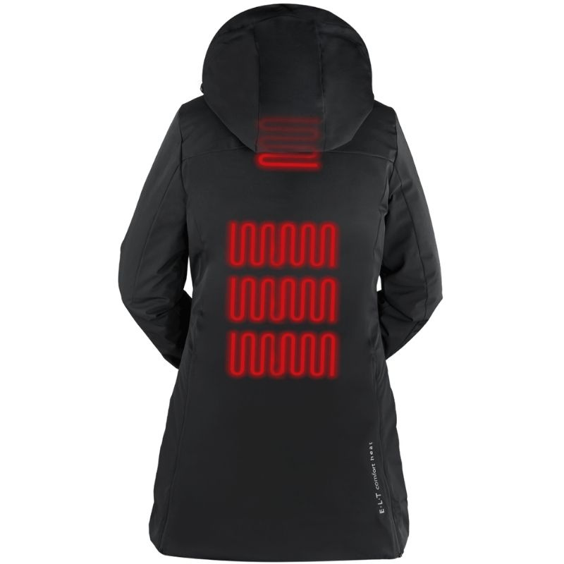 Heizjacke Comfort Heat Parka Schwarz