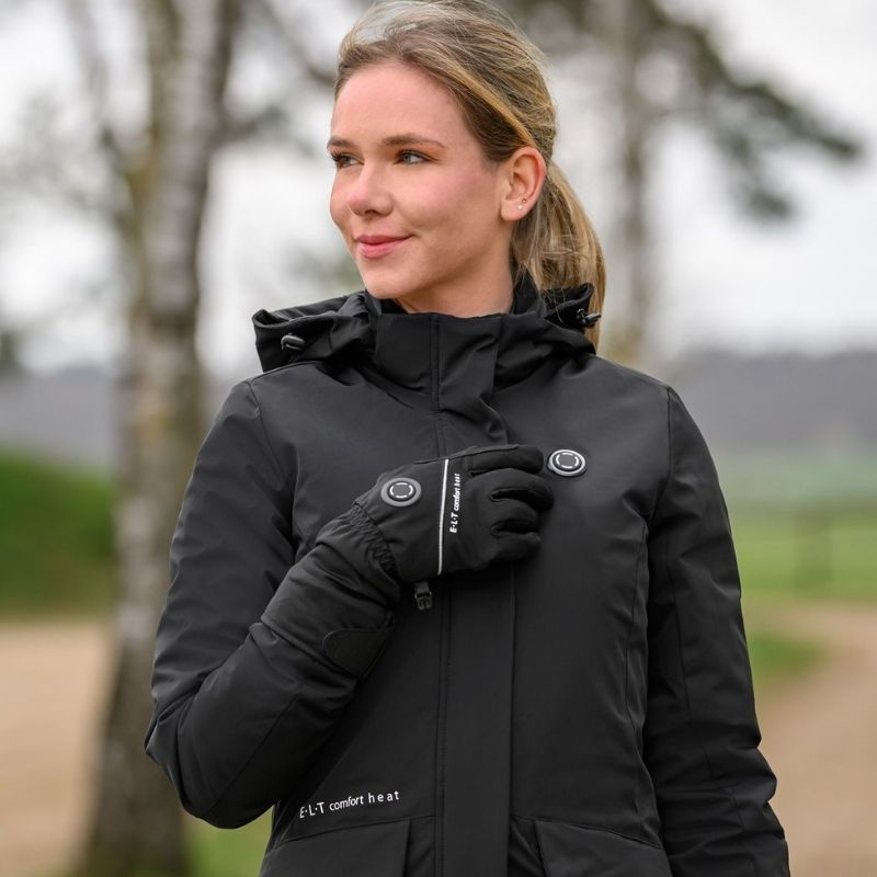 Heizjacke Comfort Heat Parka Schwarz