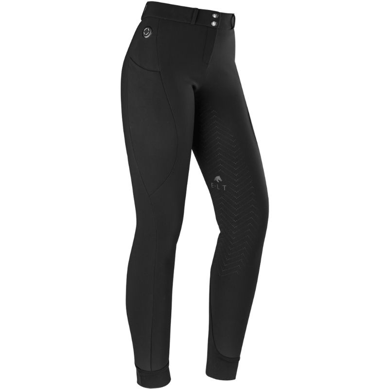 Beheizbare Reithose Comfort Heat Schwarz