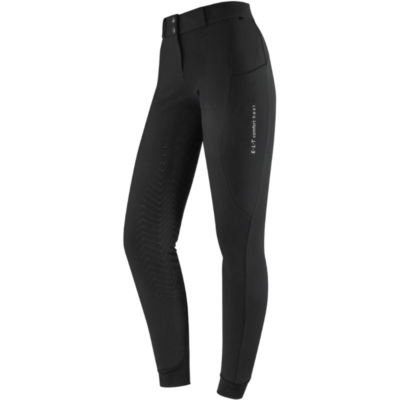 Beheizbare Reithose Comfort Heat Schwarz