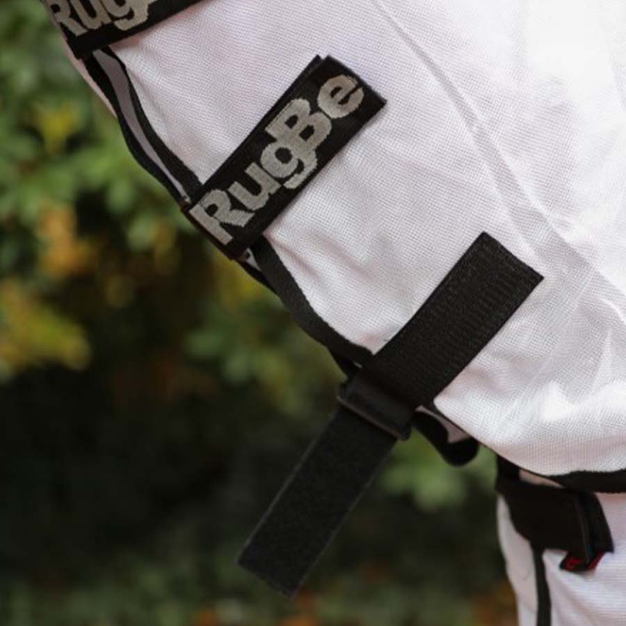 Fliegendecke RugBe SuperFly Abnehmbarer Hals Weiß