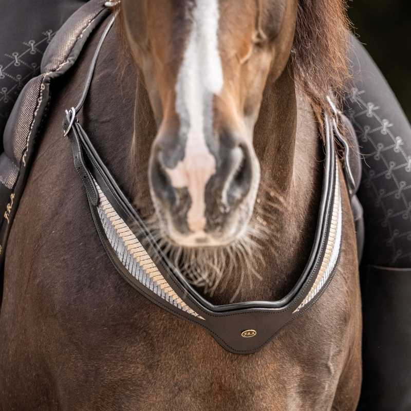 Halsring Leder Whisper NH Schwarz