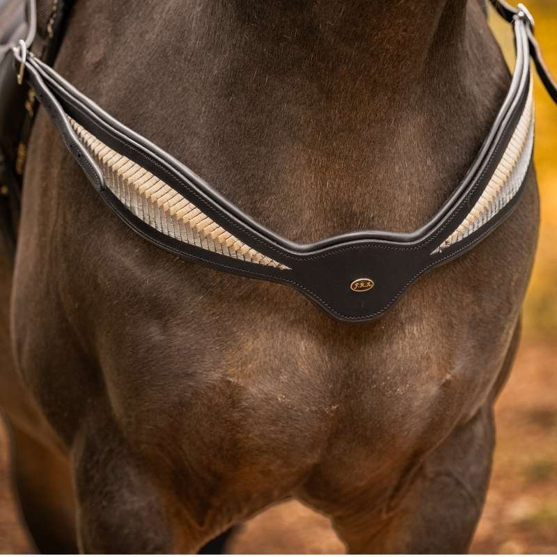 Halsring Leder Whisper NH Schwarz