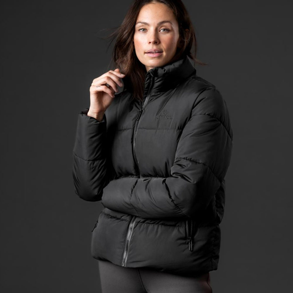 Reitjacke Bella Puffer Schwarz