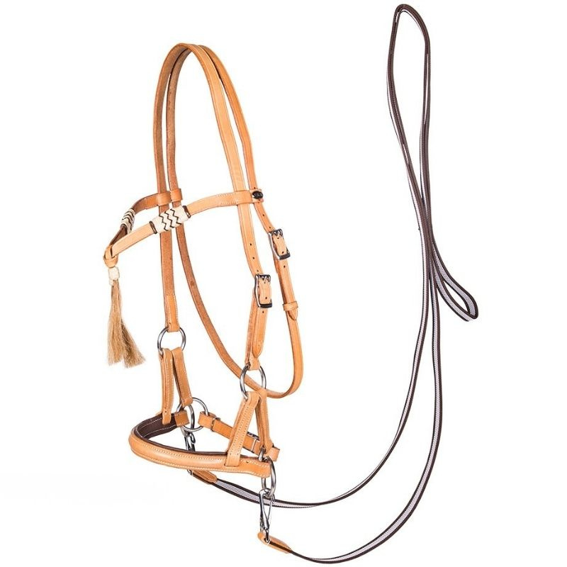 Gebisslose Trense Shango Sidepull Natural