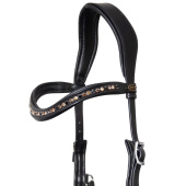 Gebisslose Trense Moonlight Sidepull Schwarz Gebisslose Trense Moonlight Sidepull Schwarz