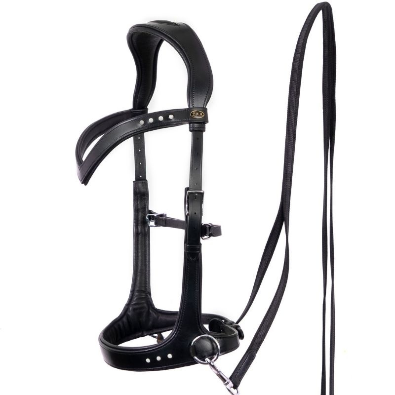Gebisslose Trense Glory Sidepull Schwarz