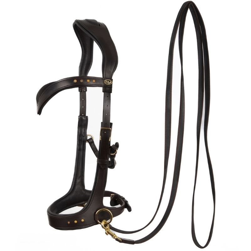 Gebisslose Trense Glory Sidepull Braun