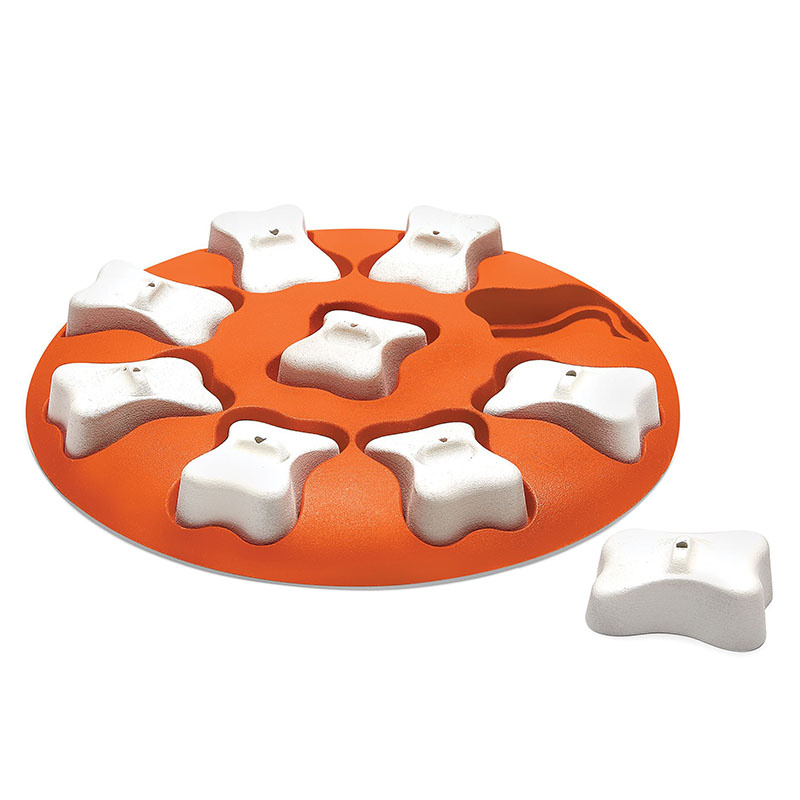 Aktivitätsspielzeug Dog Smart Level 1 Rot/Weiß