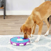 Aktivitätsspielzeug Dog Twister Level 3 Lila/Türkis/Weiß