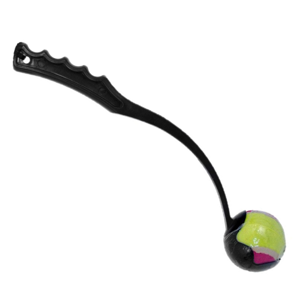 Ballwerfer mit Tennisball Wille Schwarz