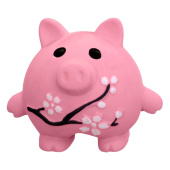 Hundespielzeug Schwein Blumen Rosa Hundespielzeug Schwein Blumen Rosa