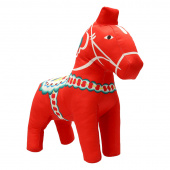 Hundespielzeug Dalapferd Rot