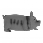 Hundespielzeug Schwein Grau