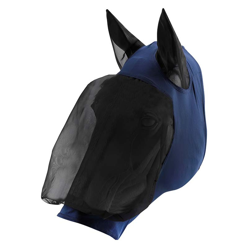 Fliegenmaske HG Schwarz/Marineblau