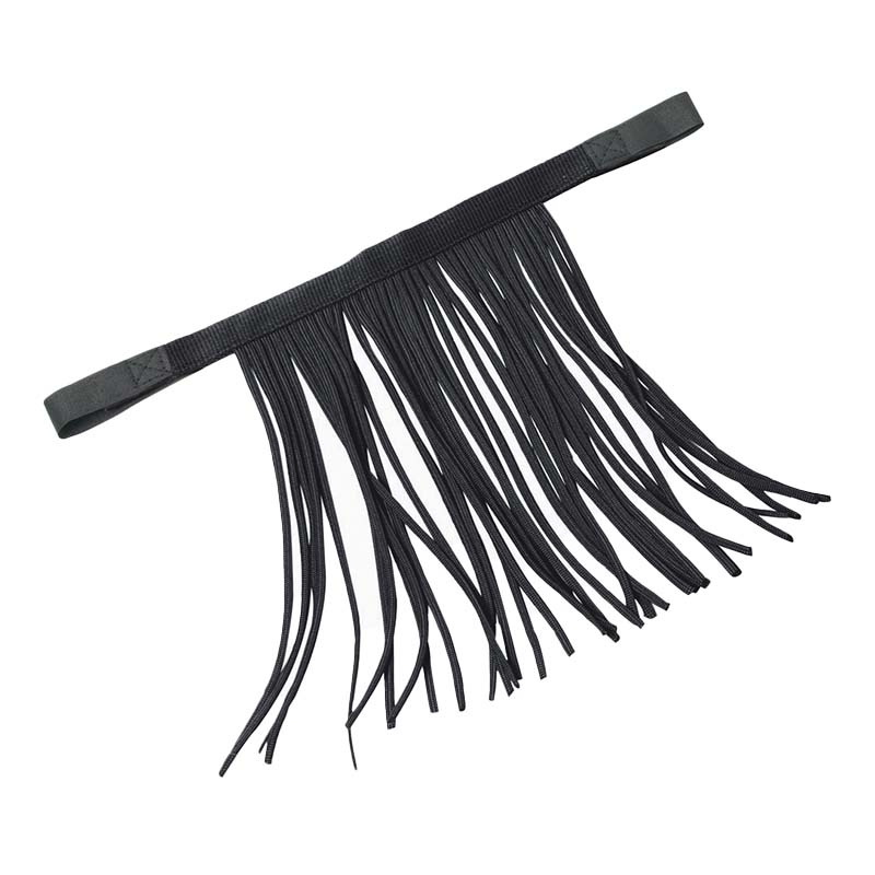 Fliegenfransen HG Schwarz