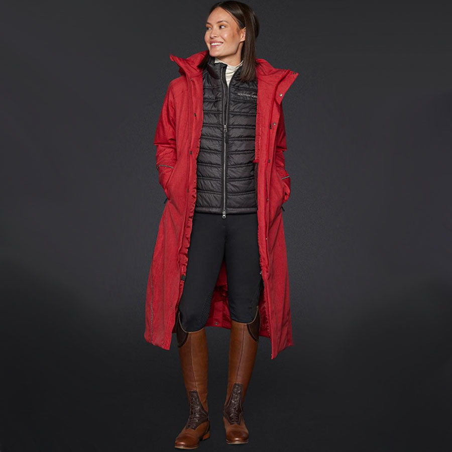 Reitmantel Felicia Rot