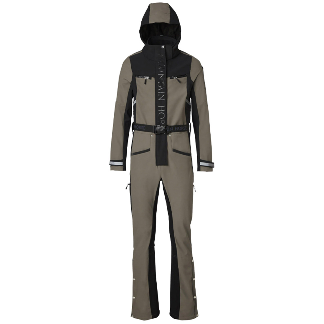 Overall Jen Softshell Beige/Schwarz