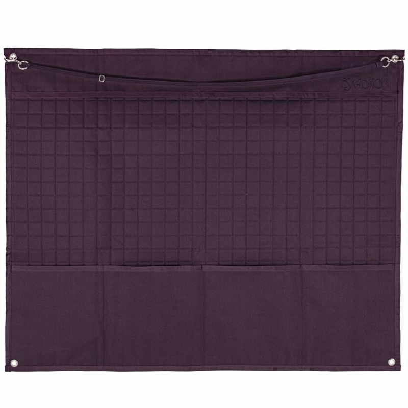 Boxenvorhang Quilt Half Bordeaux