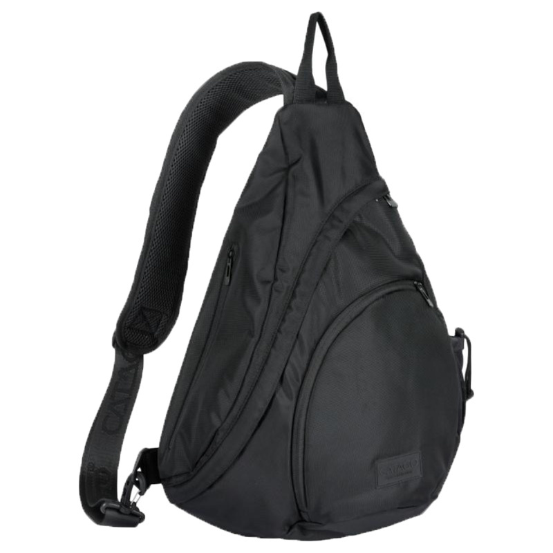 Helm-Tasche Schultergurt Schwarz