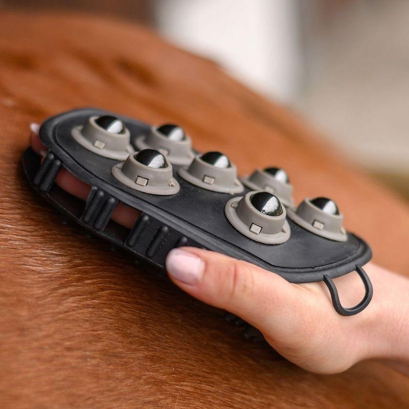 Putzbürste Massage Schwarz