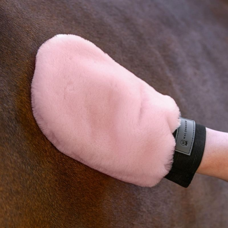 Putzhandschuh Lucky Lambskin Rosa