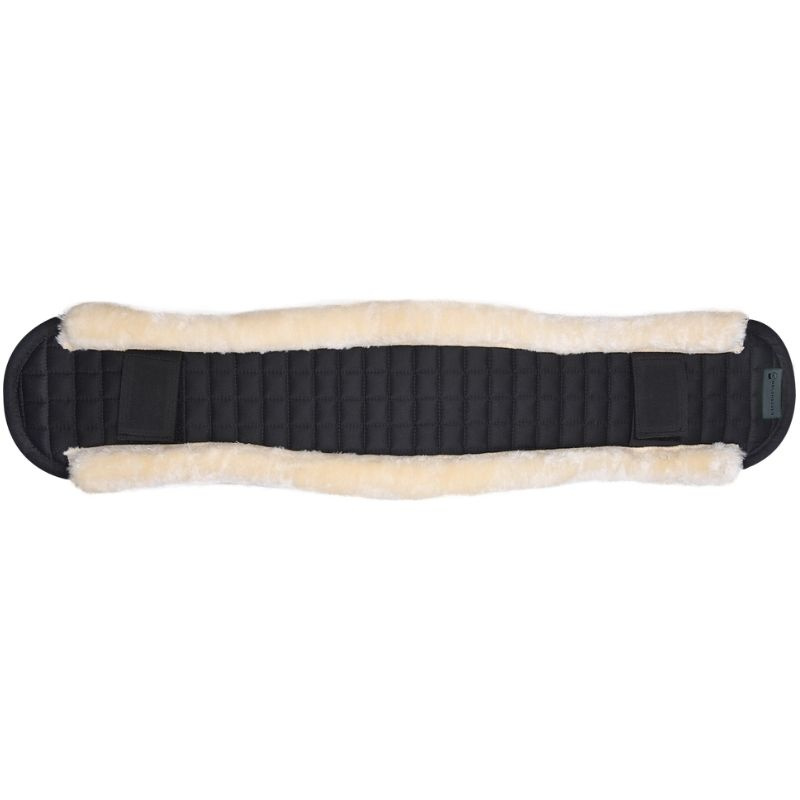 Longiergurtunterlage Synthetic Fur Schwarz Full