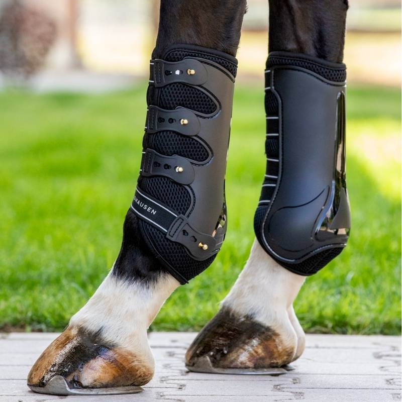 Dressurgamaschen Breath Schwarz