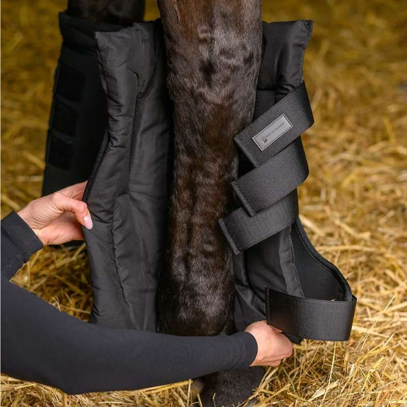 Einlagen für Stallgamaschen Anatomical 2-pack Schwarz