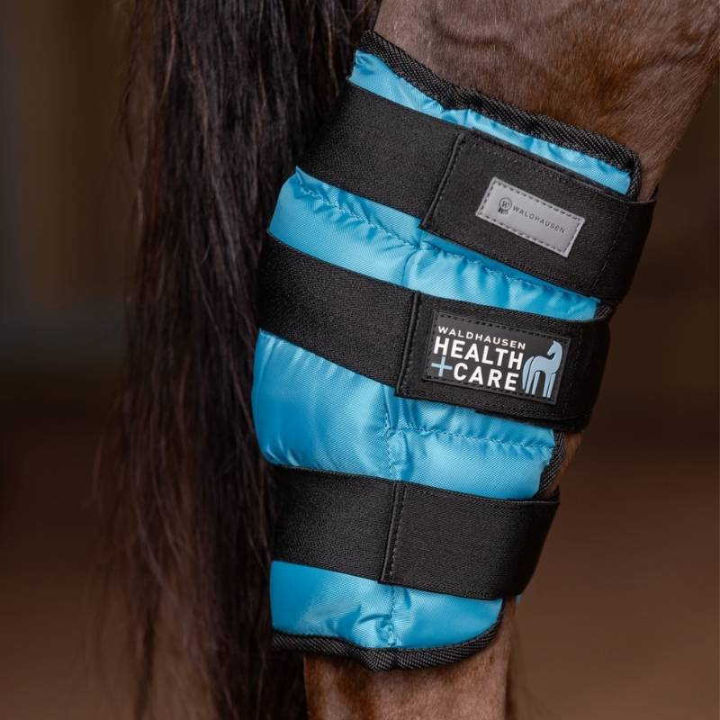 Sprunggelenks Kühlgamasche Cooling Gel Blau Full