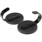 Haken Magnetic Large 2-Pack Schwarz Haken Magnetic Large 2-Pack Schwarz