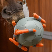 Pferdespielzeug Carrot Ball Grün Pferdespielzeug Carrot Ball Grün