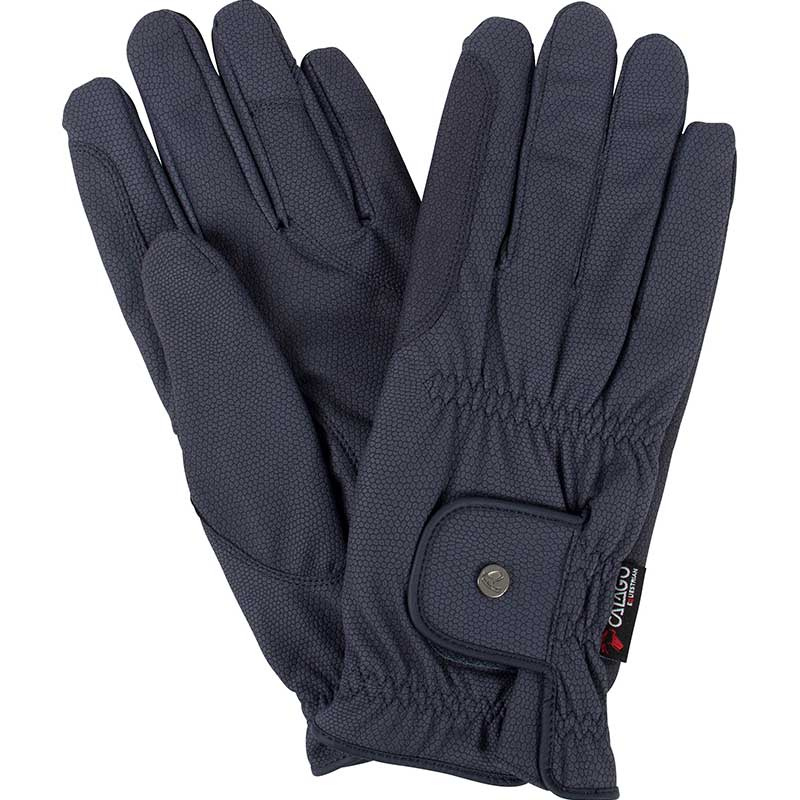 Reithandschuhe Elite Marineblau