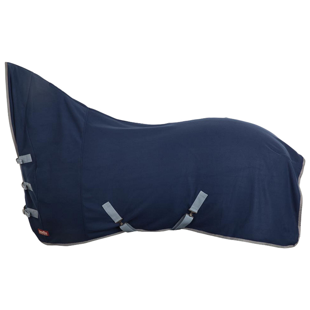 Fleecedecke mit Halsteil All Year Marineblau