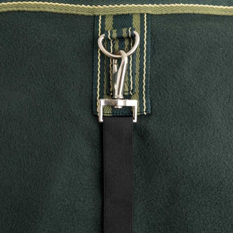 Fleecedecke Basic Dunkelgrün