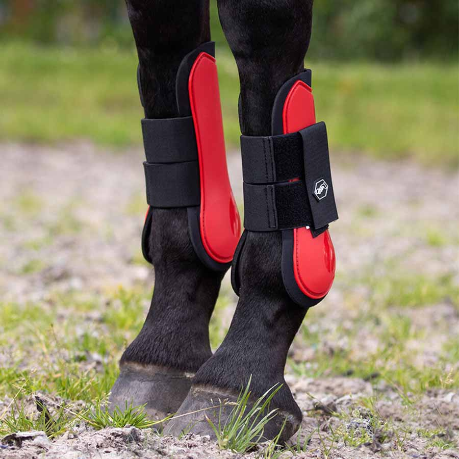 Springgamaschen Neopren Rot