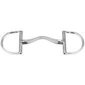 D-Ring Gebiss Port Satinox CM Mullen Mouth Ø70mm D-Ring Gebiss Port Satinox CM Mullen Mouth Ø70mm