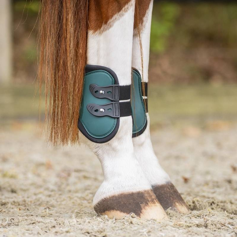 Tendon Boots Quick Pin 4-pack Dunkelgrün